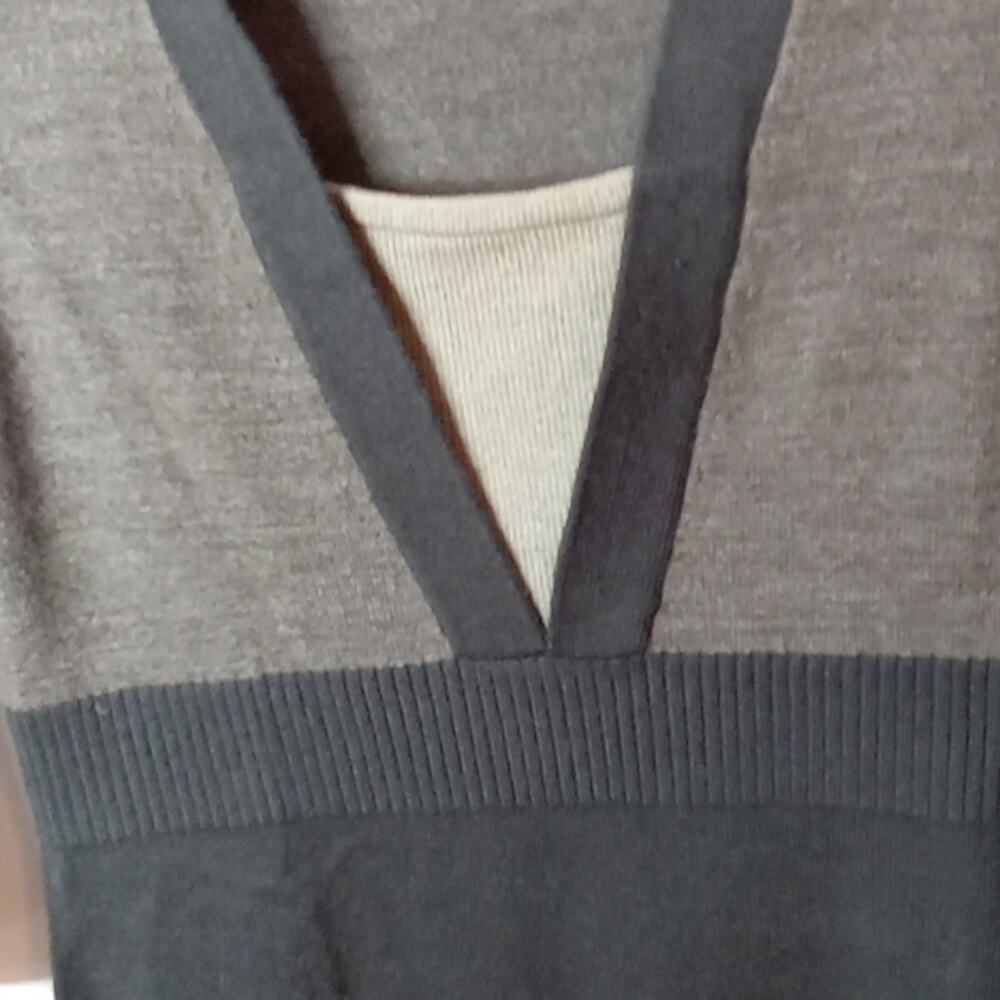 Connected women's size Small brown knit dress. - Picture 4 of 7